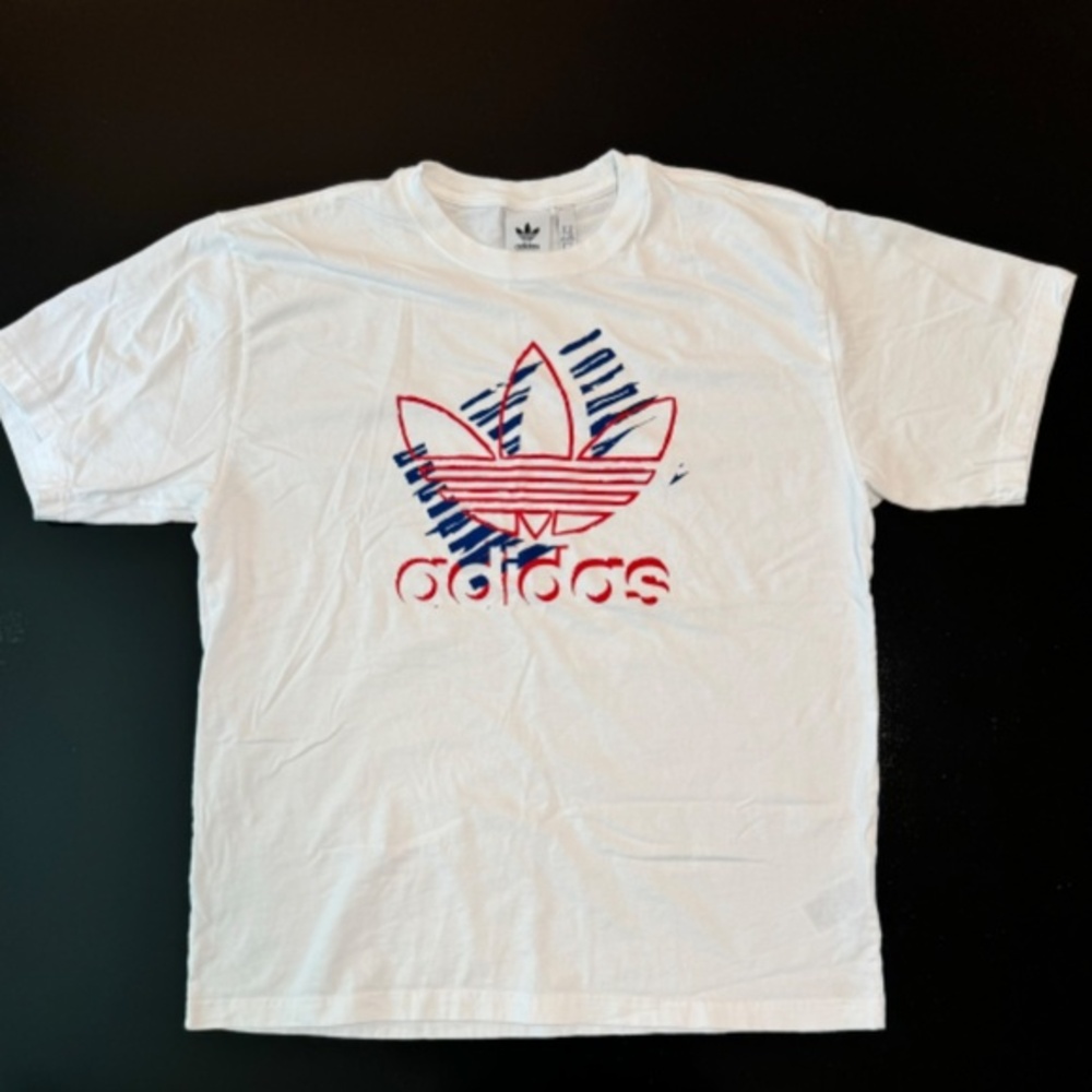 Adidas Originals - Trefoil Graphic Logo T Shirt - Size XL